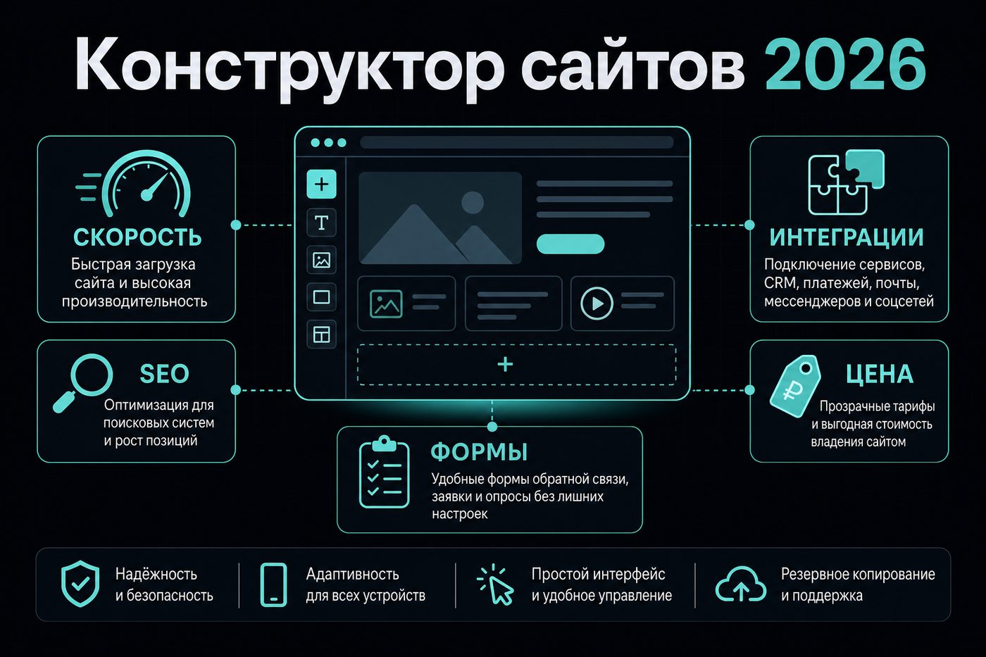 Конструктор сайтов 2026