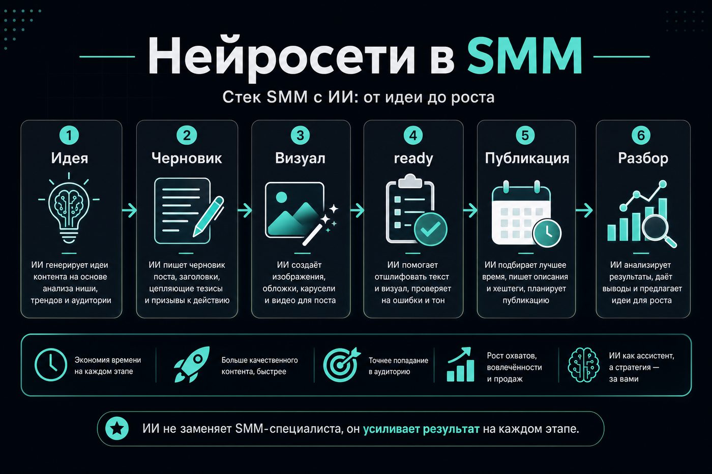 Нейросети для SMM